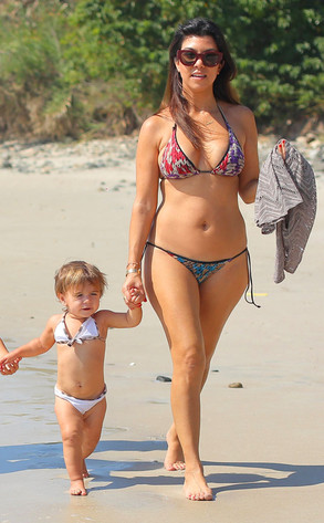 Kourtney Kardashian, Scott Disick, Mason, Penelope, Mexico Kourtney Kardashian, Scott Disick, Mason, Penelope, Mexico